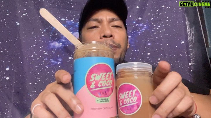 Kamal Adli Instagram - sumpah sedap!! dapatkan segera @sweet.n.coco jar!! ada 3 flavour!! OREO , CADBURY N BISCOFF .. @uqashasenrose2 suka biscoff!!! dapatkan n order cepat!! @sweet.n.coco
