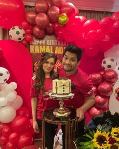 Kamal Adli Instagram - tq sooo much ❤️ @uqashasenrose2 this is the best birthday celebration ever!!! ur the best!! i ❤️ u cik bubu! 😘