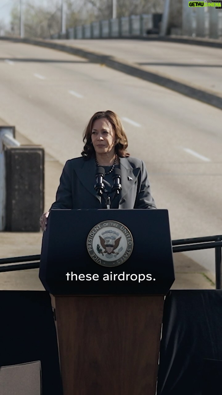 Kamala Harris Instagram - As President Joe Biden said on Friday, the United States is committed to urgently get more lifesaving assistance to innocent Palestinians in need.