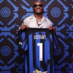 Kamaru Usman Instagram – What a game… Thank you for having me @inter 🫶🏿🙏🏿 Milan, Italy
