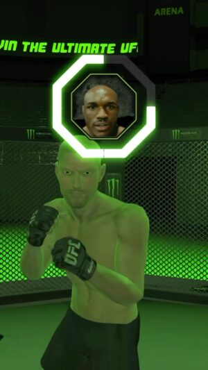 Kamaru Usman Instagram - We’ve seen @Usman84KG in the octagon, now it’s your turn 🤜

Swipe over to our Effects page to try our new @UFC AR filter, let’s see what ya got.

#MonsterEnergy #UFC #MonstersOfUFC