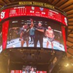 Kamaru Usman Instagram - I had such a great time watching #RickPatino and the @stjohnsbball win last night @thegarden 📹 @ricardocaguilera Madison Square Garden