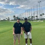 Kamaru Usman Instagram - Not a bad day at the golf course. BTW @justin_gaethje barely beat me 😂😂😂 JK.