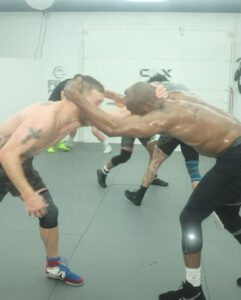 Kamaru Usman Instagram - AS IRON SHARPENS IRON, ONE MAN SHARPENS ANOTHER⚔️⚔️ #MARCH18TH #UFC286 #ANDNEW #LONDON