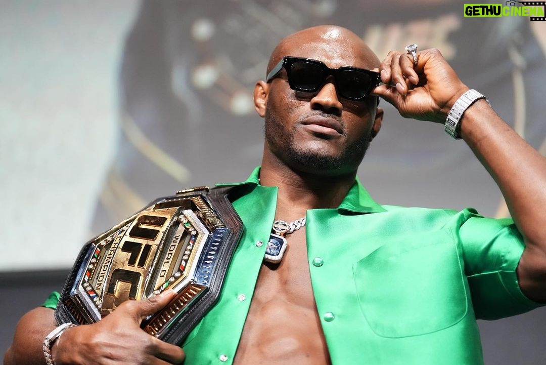 Kamaru Usman Instagram - This year I want to stand as tall as I possibly can and also be as far from the ceiling as possible. I want to stretch my arms and feel no walls. Ultimate Freedom is the goal “st john” 2023 we breakthrough!!!