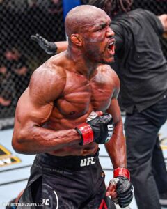 Kamaru Usman Instagram - Kamaru Usman's welterweight title run included five successful title defenses in two years within a 19 fight win streak in MMA 😤 His reign was special 👏