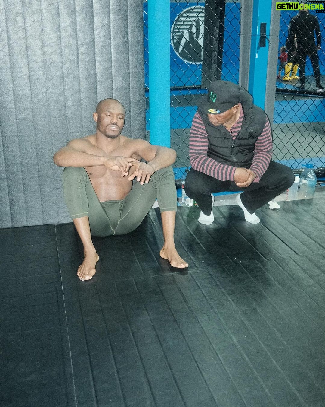Kamaru Usman Instagram - Let it simmer before we boil!! #patientlywaiting