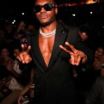 Kamaru Usman Instagram - Special Weekend in Miami with friends #greateful 🫶🏿🙏🏿🤗 Styled: @ugomozie @amandapullup @culturedbyugo Suit: @dolcegabbana Jewelry: @happyjewelers 📸 @patty_cuts