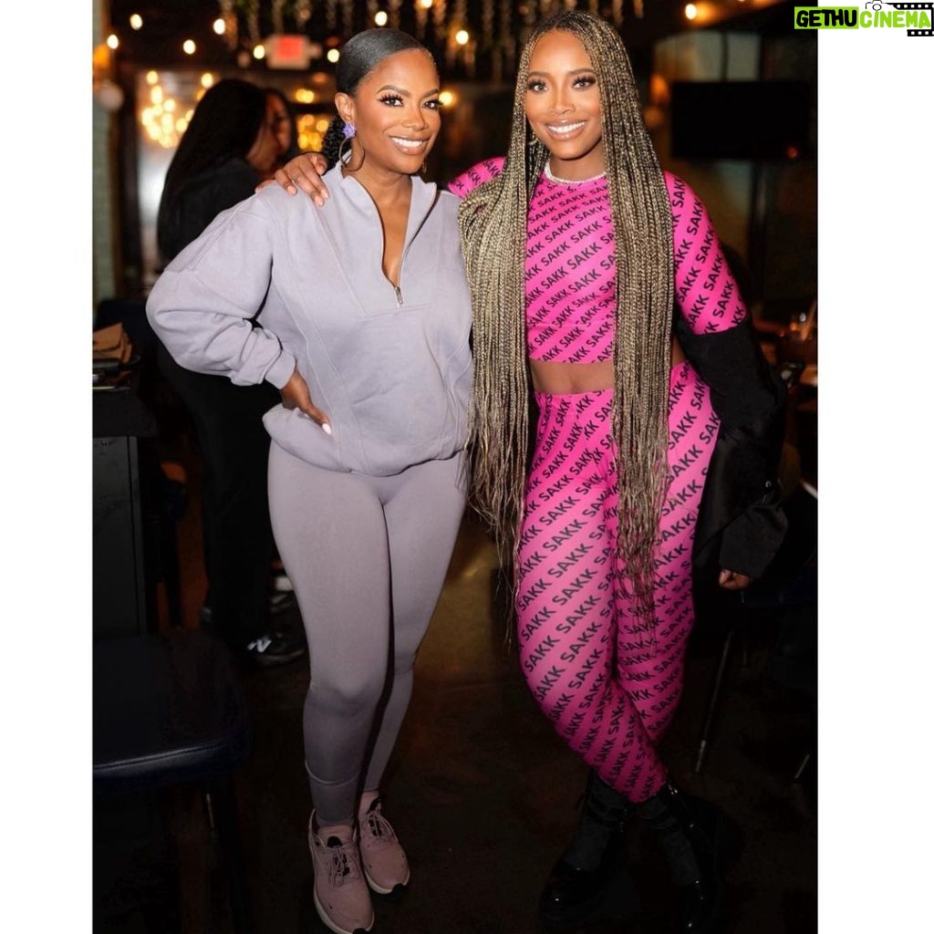 Kandi Burruss Tucker Instagram - We like to party!!! Had so much fun with my girls celebrating @just_aminat at @blazesteakandseafood! #funtimes