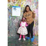 Kandi Burruss Tucker Instagram - Brought the kids out to celebrate @ourrorystory!!!! The kids were able to be true artists! 🎨🖌️🎨🖌️