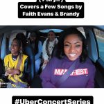 Kandi Burruss Tucker Instagram - “Soon as I get Home” x “Christmas Party For Two” These girls SHOOOOOO CAN SANG! #Brandy #FaithEvans #christmaspartyfortwochallenge #christmaspartyfortwo #soonasigethome #theridesharequeen #carkaraoke #uberconcertseries #uber #caraoke #psirynmusic #psiryn Atlanta, Georgia