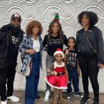Kandi Burruss Tucker Instagram - The family had to come out & support @blazetucker on her first dance recital!!!! We got an extra treat because @princessshya performed too! They did such a great job! All the dancers at @dancemakersatlanta were amazing. Awesome job! 👏🏾👏🏾👏🏾🎄🎉❤️ Sidebar… thank you @bravoandy for my sweater! ❤️😘