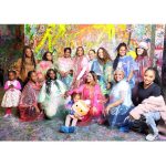 Kandi Burruss Tucker Instagram - Brought the kids out to celebrate @ourrorystory!!!! The kids were able to be true artists! 🎨🖌️🎨🖌️