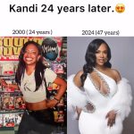 Kandi Burruss Tucker Instagram - I’m at that age where I wanna stop mentioning my age but this post deserved a repost. 😍 Thanks for the love @nostalgiaamoments