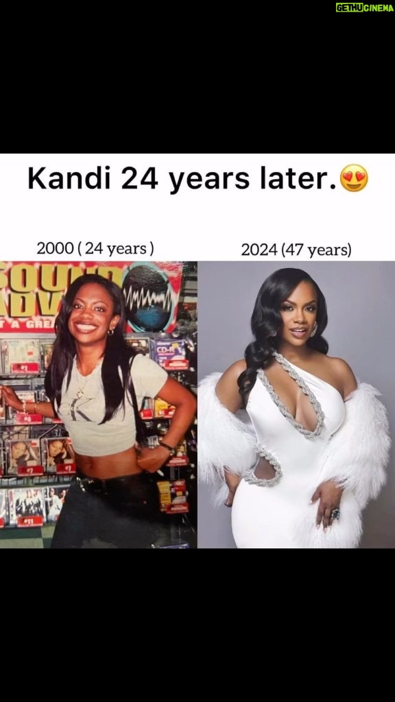 Kandi Burruss Tucker Instagram - I’m at that age where I wanna stop mentioning my age but this post deserved a repost. 😍 Thanks for the love @nostalgiaamoments
