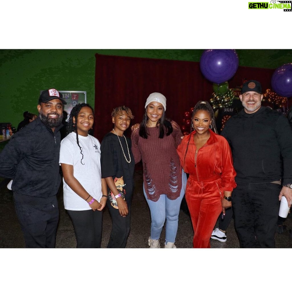 Kandi Burruss Tucker Instagram - We turned up for my baby boy Ace’s 8th bday! The adults had just as much fun as the kids! 🤣🤣🤣 That’s the way it should be!
