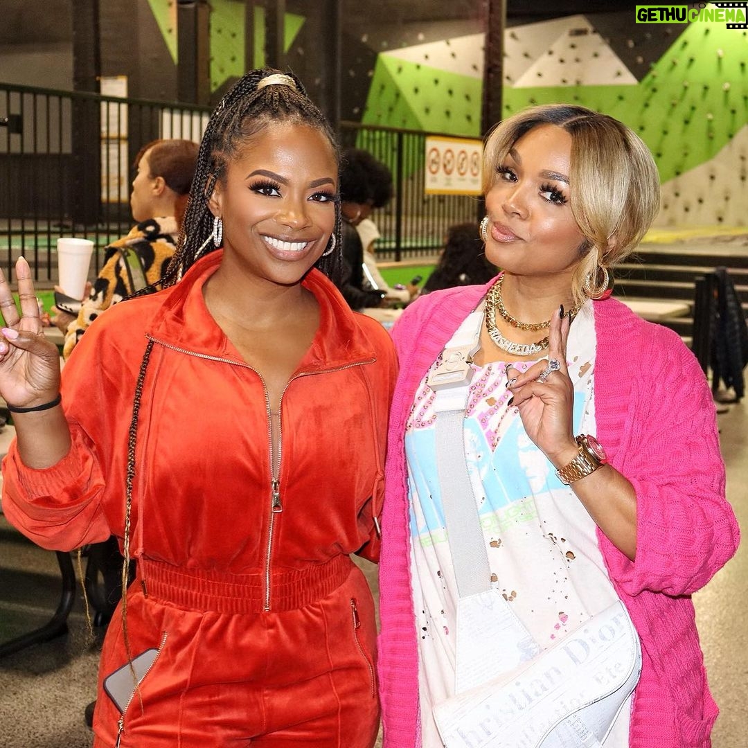 Kandi Burruss Tucker Instagram - We turned up for my baby boy Ace’s 8th bday! The adults had just as much fun as the kids! 🤣🤣🤣 That’s the way it should be!