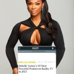 Kandi Burruss Tucker Instagram - Thank you so much @variety for honoring me as one of the #40MostPowerfulWomenInRealityTv! Much love to all the women on the list especially to the other beautiful women of @bravotv who made the list. ❤️ 📸. @imerickrobinson Styled by @ryanisstyle MUA @taetv Hair @sewjodie