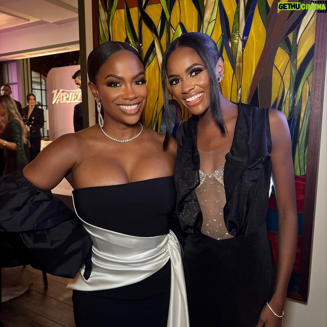 Kandi Burruss Tucker Instagram - Last night was all about celebrating powerful women! I had an awesome time. Thank you @variety for bringing us all together! ❤️ #WomenOfReality #Top40PowerfulWomenOfRealityTv Pics 1-5 📸 @gettyimages @variety