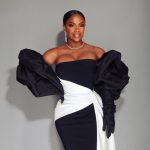 Kandi Burruss Tucker Instagram - Showed up & Showed out! @variety #40MostPowerfulWomeninRealityTV Styled by @therealnoigjeremy MUA @laetitiabeyina Hair @alexander_armand Shot by: @tyrenredd Dress: @chiarabonilapetiterobe Gloves: @erdem Shoes: @giuseppezanotti