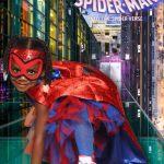 Kandi Burruss Tucker Instagram - Come into the #SpiderVerse with us! @todd167 @acetucker @blazetucker 🎃🕸️🕷️ 📸 @morrisde 🎨🖌️ @lahluvie 💇🏽‍♀️ @sewjodie