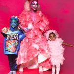 Kandi Burruss Tucker Instagram - Throwback from last Halloween! Featuring @acetucker & @blazetucker! 🎃👻