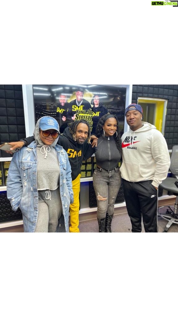 Kandi Burruss Tucker Instagram - I stopped by @streetz945atl & @joclive shared his experience at the dungeon! This Saturday will be lit! 🔥🔥🔥