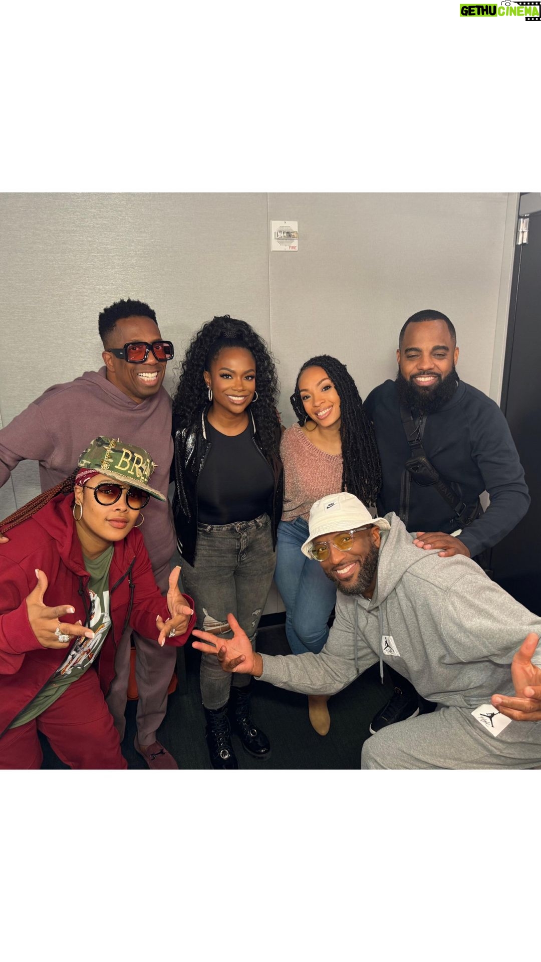 Kandi Burruss Tucker Instagram - We had too much fun on @rickeysmileymorningshow! It’s family over there!