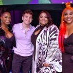 Kandi Burruss Tucker Instagram – Last night was too much fun with @tsmadison @comediennemspat & @jonlovett! 
@raphaelwarnock was in the building too! 

#lovettorleaveitpodcast