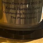 Kandi Burruss Tucker Instagram - It’s always amazing to win with your partner for life! Excited for what’s next! Love you @todd167 ❤️❤️🏆🏆 #dramadeskawardwinner