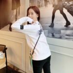 Kang Han-na Instagram - 이번주 런닝맨🦊 #1년만에 #runningman