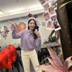 Kang Han-na Instagram - 포근이들과 함께 한 너무나도 신나고 행복했던 예쁜 생일카페🥳💜🎉 #포근이들센스매번감탄감동 #생일카페처음인데원래이렇게재밌어요?! #세젤귀포근이들과 #0130함께🫶🏻