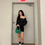 Kang Hye-won Instagram - 2000's style with the new ✨#PradaMoon Bag @prada