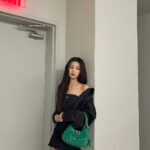 Kang Hye-won Instagram - 2000's style with the new ✨#PradaMoon Bag @prada