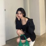 Kang Hye-won Instagram - 2000's style with the new ✨#PradaMoon Bag @prada
