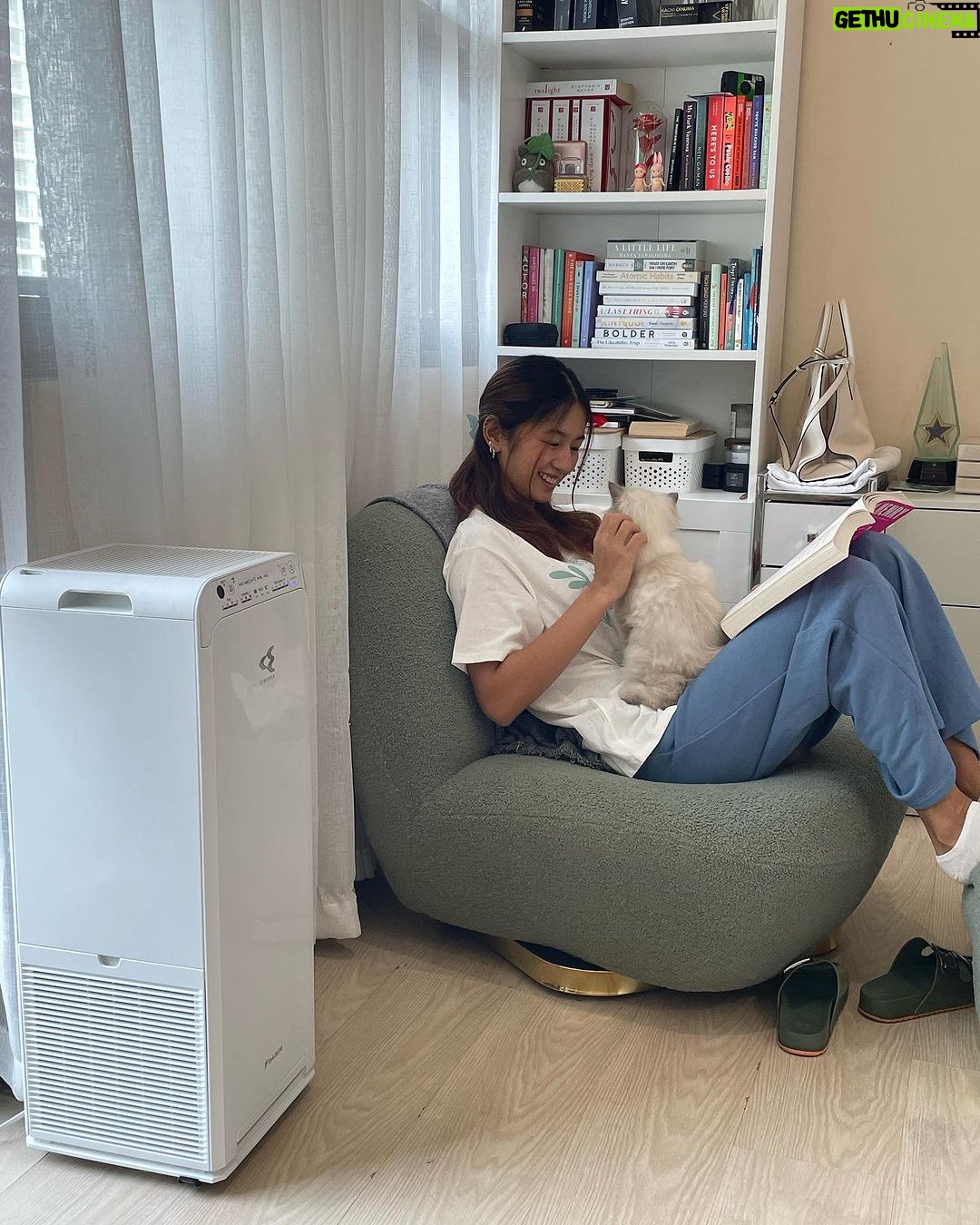 Kaori Oinuma Instagram - Having my Daikin's inverter airconditioner not only brings comfort to my space but also joy to my life. With a cool and serene environment, I can focus on my studies, embrace productivity, and relish the happiness that comes with smart investments. πβοΈ @daikinph #DaikinPH