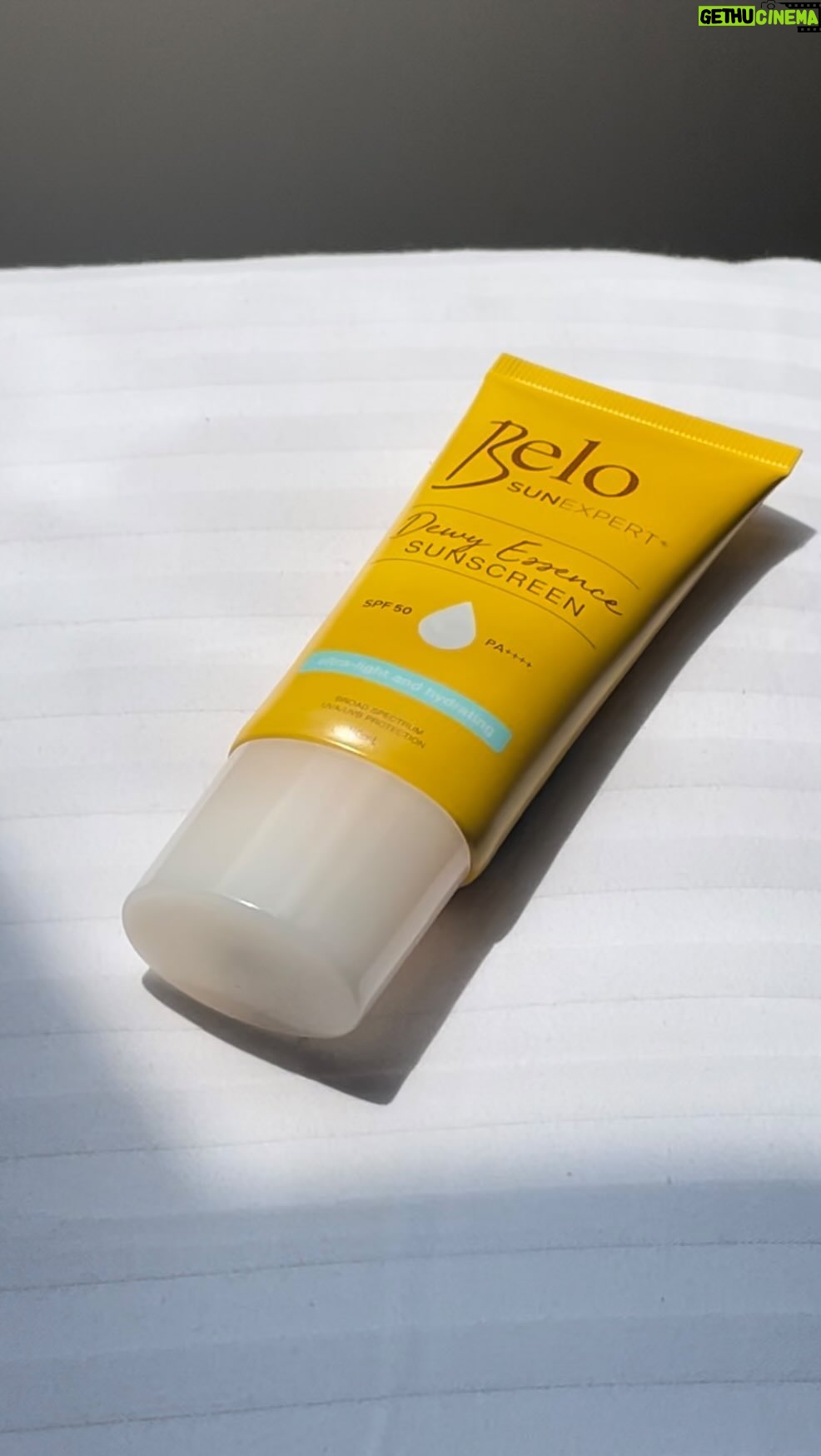 Kaori Oinuma Instagram - Finally found my go-to sunscreen with no-lagkit feeling!!! Itβs the #BeloSunExpert Dewy Essence Sunscreen π They have a Buy 1 Get 1 promo this 11.11 Sale! Perfect time to try so check the link in my bio to buy π #BeloSunscreen #BeautyTips #Dewy Sunscreen #MadeForPhilippineClimate