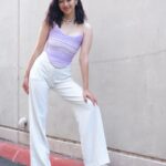 Kaori Oinuma Instagram - megumi and gino, LAFS soon!!! thank you @asapofficial! 💜 stylist: @icavillanueva makeup: @aronguevara_ hair: @shiela.g.villegas