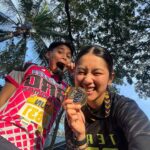 Kaori Oinuma Instagram - 10km run to start the week 🏃 tired but happy 🤗
