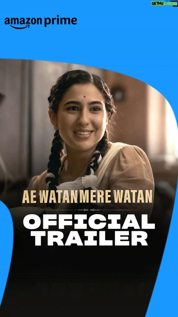 Karan Johar Instagram - A journey that echoes the voice of an unsung hero in the pages of our history. Watch #AeWatanMereWatan trailer - out now. #AeWatanMereWatanOnPrime, Mar 21 only on @primevideoin. @apoorva1972 @somenmishra @saraalikhan95 @therealemraan @verma.abhay_ @ss_this_side #KannanIyer @darabfarooqui @dharmaticent @akashdeep.sengupta @tseries.official