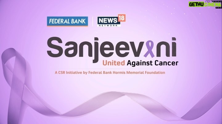 Karan Singh Grover Instagram - 🔱 Be a #Fighter & let’s fight #cancer head-on with regular #CancerScreening. It can save lives. 🎗️ Join the fight with me & @sanjeevaninw18federalbank in spreading this message to everyone. #YaadRakheinScreenKarein #Sanjeevani #UnitedAgainstCancer #CancerAwareness #CancerPrevention
