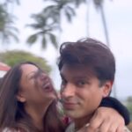 Karan Singh Grover Instagram - You & I ❤️🧿 #monkeylove #throwback