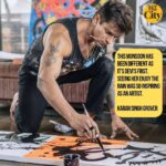 Karan Singh Grover Instagram - As part of our exclusive monsoon-series, actor-artist Karan Singh Grover talks about being a professional artist, how his daughter Devi has impacted his art and why he wishes to exhibit his paintings abroad. Story by @soumyavajpayee16 @iamksgofficial #karansinghgrover #painting #monsoonshoot #HTcityshowbiz #HTCity #devibasusinghgrover #bipashabasu #bollywoodupates #bollywoodactor #HTCity