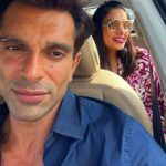 Karan Singh Grover Instagram - 🔱 Some have wings on their back , I have the whole angel on mine. @bipashabasu #monkeylove #devikimaa #loveyourself