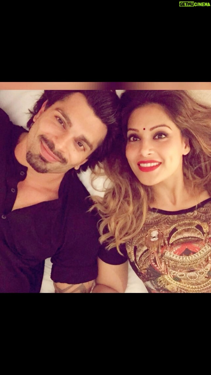 Karan Singh Grover Instagram - 🔱 Happy Valentine’s Day my sweet, loving, gorgeous baby! Thank you for making everything so beautiful, thank you for being the way you are, I learn something from you a very day of my life. Thank you for bringing our gorgeous little babygirl into our lives. My heart and my life are filled with joy, because of you. Thank you for loving me so much and being mine. You are my everything! #monkeylove