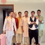 Karan Singh Grover Instagram - 🔱 Eid Mubarak! Thank you Khans for the feast and the love and the joy! @ayazkhan701 and @jannatkhan1618 #dua and Mom! Thank you for all the fun! @bipashabasu @vivanbhathena_official @nikhilapalat @supratik_roy_ @neelamkotharisoni @preetikmirchandani @nikhilmmirchandani @thegakhal
