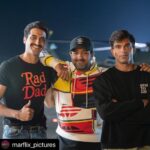 Karan Singh Grover Instagram - 🔱 Thank you for having us on the team! Welcome to the Team #FIGHTER @iamksgofficial @akshay0beroi Excited to have you’ll aboard! #Fighterthefilm #Marflix #hrithikroshan #deepikapadukone #anilkapoor #akshayoberoi #karansinghgrover