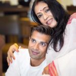Karan Singh Grover Instagram - 🔱 Wish you a very very very happy birthday Ma ! @mumu_basu May Durga Ma shower you with her blessing like you shower us with your love and blessings every second of every day! Love you so much Ma ❤️ #durga #dragon