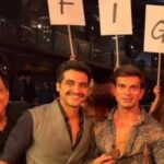 Karan Singh Grover Instagram - 🔱 Wish you a very very very happy birthday you sexy boy! (Belated) Even though we’ve only know each other for just a year….somehow we complete each other. Without you I would’ve been only G and you would’ve been only FI Now together we are FIG (anjeer) It’s quite inconsequential I know but it’s a great fruit!🤣🤣🤣🤣🤣🤣 Pardon me for being me! Happy birthday brother! @akshay0beroi