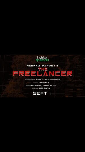 Karan Tacker Instagram - When life hangs by a thread, a daring rescue mission becomes a battle against destiny.
 #HotstarSpecials #TheFreelancer streaming from 1st Sept. only on @disneyplushotstar
#TheFreelancerOnHotstar
@fridaystorytellers @neerajpofficial @bhav.dhulia @shitalbhatia_official @merainna @anupamkher @kashmiraofficial @officialsushantsingh @manjarifadnis @ayeshiraza @navneet.malik1 @sarahjanedias @highonkokken @balajigauri @deepakgawade6 @devendradeshpande31 @kavipandit @arbaazalimoghul #JeremieVigot #SanjoyChowdhury @debasishmishr @ravipkachhawa @writish1 @shirish.thorat @palsanesudheer @arvindsinghbharat @tojoxavier @fal1804 @sukantpanigrahy @pravs_k @cbhuva @rajstudios @feedthewolfofficial @labyrinthcinematicsolutions